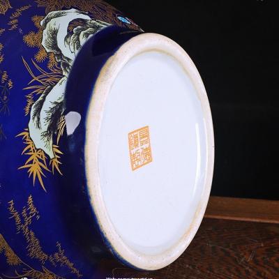Bình Họa Tiết Chim Công - Tứ Quý